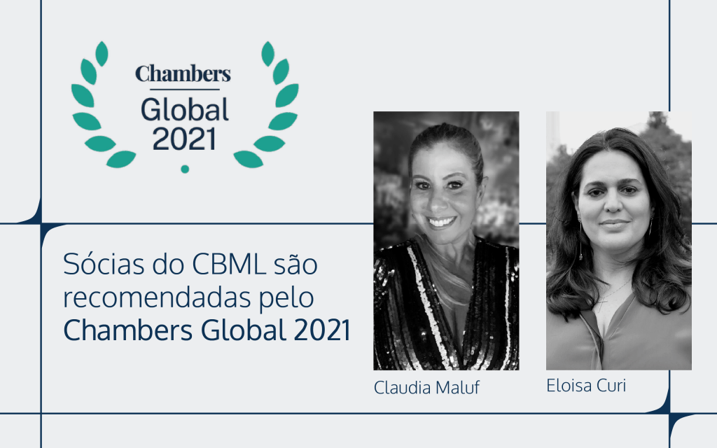 Chambers Global 2021 recomenda sócias do CBLM Advogados em Direito Tributário